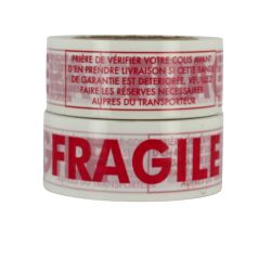 Ruban adhésif 48x100 polypropylène 32µ Fragile ATLP