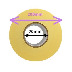 Etiquettes transfert thermique Premium 39x25 mm mandrin 76 mm