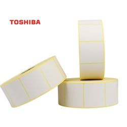 Rouleau d'étiquettes velin mandrin 25mm Ø 127mm Toshiba