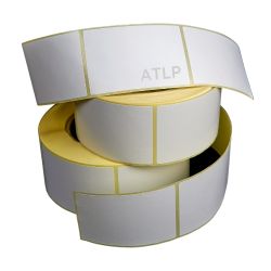 Rouleau d'étiquettes velin mandrin 76 mm max Ø150mm Semi-industrielle